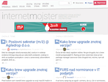 Tablet Screenshot of internetmojster.com